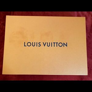 Authentic Louis Vuitton storage box
